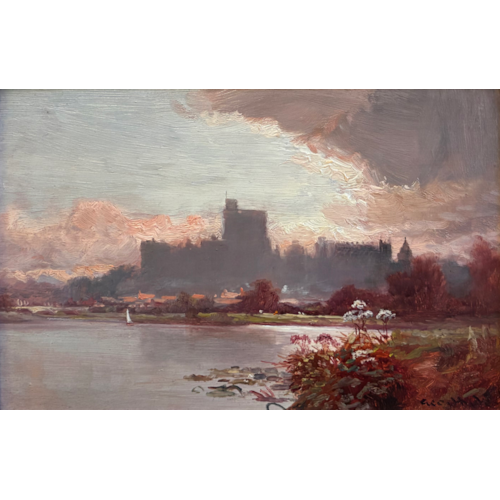 View of Windsor, across the Thames